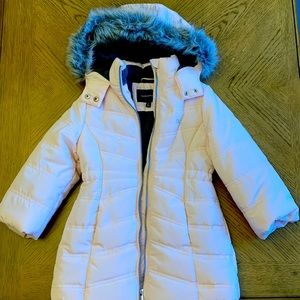Calvin Klein 3T winter coat pale pink